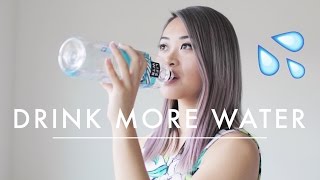 10 Ways to Drink More Water 💦 [upl. by Nymassej]