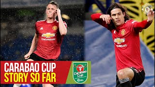 Uniteds Carabao Cup Season So Far  Manchester United v Manchester City  League Cup [upl. by Hershell]