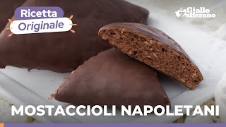 Mostaccioli napoletani RICETTA ORIGINALE [upl. by Dlared200]