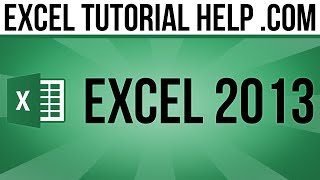 Excel 2013 Tutorial  Conditional Formatting data barscolor scalesicon sets [upl. by Branca]