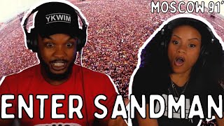 HOW IS THIS EVEN POSSIBLE 🎵 Metallica Enter Sandman Live Moscow 1991 Reaction [upl. by Noma]