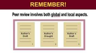 Peer Review Commenting Strategies [upl. by Yelrah]