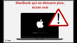 Macbook qui ne démarre plus écran noir résolution [upl. by Bela658]