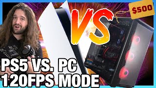 PlayStation 5 120FPS Mode vs PC 120FPS Benchmarks amp Graphics Quality Comparison [upl. by Nytsrik13]