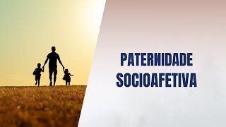 Paternidade socioafetiva [upl. by Haimes735]