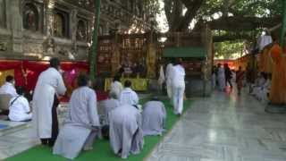 8th International Tripitaka Chanting at Bodhgaya  longer version by Benoy K Behl [upl. by Aniweta]