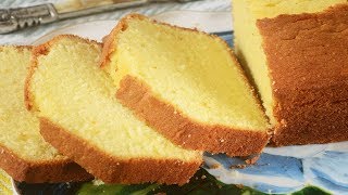 Pound Cake Recipe Demonstration  Joyofbakingcom [upl. by Natsyrk]