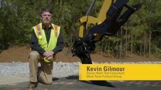 Cat® Ripper Attachment for Mini Excavators Overview [upl. by Neau]