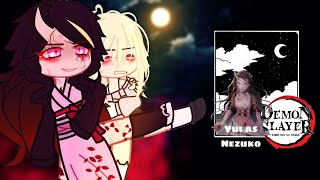 Diabolik Lovers React to Yui as Nezuko S3 [upl. by Sudderth]