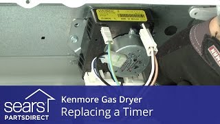 How to Replace a Kenmore Gas Dryer Timer [upl. by Bab]