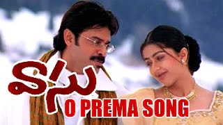 Vasu Songs  O Prema  Venkatesh Bhoomika Chawla [upl. by Dnyletak]