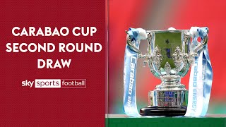 LIVE Carabao Cup 202122  Second Round Draw 🏆 [upl. by Yelsnya]