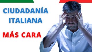 CIUDADANÍA ITALIANA MÁS CARA EN 2025 [upl. by Carmelo]