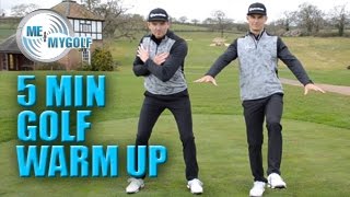 5 MINUTE GOLF DYNAMIC WARMUP [upl. by Etireugram]