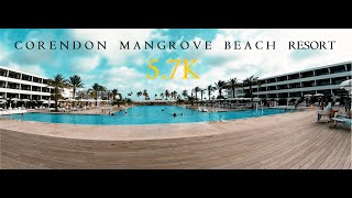 Curaçao Corendon Mangrove Beach Resort  Walking Tour 57K [upl. by Nylidam]