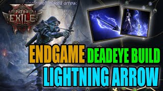 Deadeye Lightning Arrow Build  Endgame Update [upl. by Elonore521]