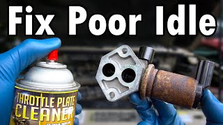 How to Fix a Car that Idles Poorly Rough Idle [upl. by Oab]