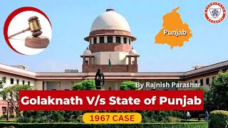 Golaknath vs State of Punjab 1967 case [upl. by Ansaev77]