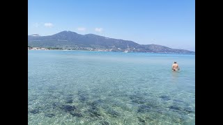 GOLDEN BEACH Thassos Greece [upl. by Fiester710]