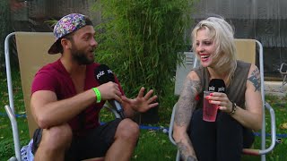 Brody Dalle  Crazy Interview in Switzerland [upl. by Harbird]