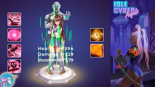 Idle Cyber Angels gameplay [upl. by Salb]