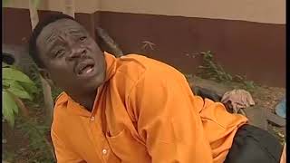 Mr Ibu The stupid Gateman  Funny Nollywood Comedy [upl. by Rotkiv]