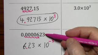 Scientific Notation [upl. by Ait451]