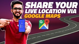 How to Share Your Live Location With Someone Using Google Maps [upl. by Acinad]