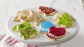 Classic Christmas Sugar Cookie Cutouts  Betty Crocker Recipe [upl. by Thad]