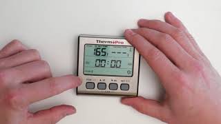 ThermoPro TP17 Digital Thermometer Introduction [upl. by Inaleon]