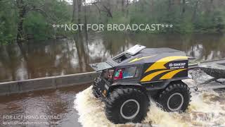 9162018 Chinquapin NC boat Ride along rescue family from deep flooding with SOTS and drone [upl. by Aylward]