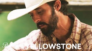 ‘Ryan Bingham Croons the Bunkhouse’ Official Clip  Yellowstone  Paramount Network [upl. by Imaj]