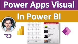 Using PowerApps Visual in Power BI Integration [upl. by Cristen]