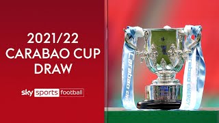 Carabao Cup 202122  First Round Draw 🏆 [upl. by Nairbo]