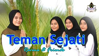 TEMAN SEJATI  REVINA feat Tiya Salma Lisna Official Music Video [upl. by Adleremse]