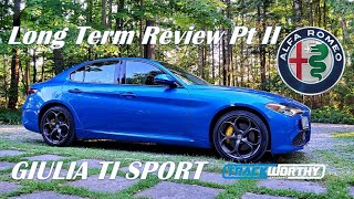 2018 Alfa Romeo Giulia Ti Sport AWD Long Term Review Pt II [upl. by Garfinkel]