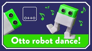 Otto DIY Arduino robot can dance almost ANY electronic music [upl. by Anana]