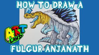 How to Draw FULGUR ANJANATH [upl. by Fielding482]