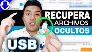 ✅ RECUPERAR ARCHIVOS OCULTOS USB  SOLUCIÓN 2023 [upl. by Marybeth]