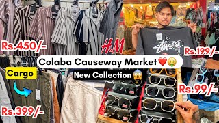 COLABA CAUSEWAY MARKET 2024  New Collections 😱  Fashion Street Market  Colaba  Hrutik kadam [upl. by Concettina]