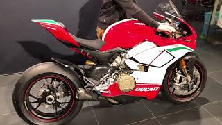 Ducati Panigale V4 Speciale Sound Check Akrapovic full Titanium Racing Exhaust [upl. by Lilak]