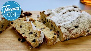 Dresdner Christstollen selber backen  Thomas kocht [upl. by Ecirehs434]