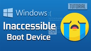 Inaccessible Boot Device Blue Screen Error in Windows 10 Unable to Boot Fix 2025 [upl. by Sharma518]