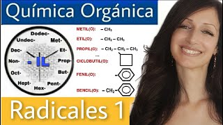 RADICALES mas UTILIZADOS en QUÍMICA ORGÁNICA [upl. by Weatherby]