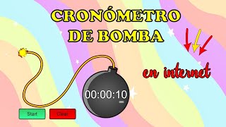 CRONÓMETRO DE BOMBA EN INTERNET [upl. by Morgenthaler]