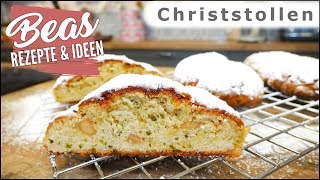 Mandel Pistazien Christstollen  Weihnachtsrezepte [upl. by Anaira]