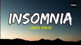 Craig David  Insomnia Lyrics [upl. by Aynahs11]