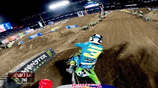 GoPro Ken Roczen  2020 Monster Energy Supercross  450 Main Event Highlights  Anaheim 2 [upl. by Sedlik484]