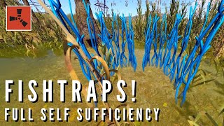 RUST Fish Traps  Infinite Food LowGrade amp Armour [upl. by Iden]