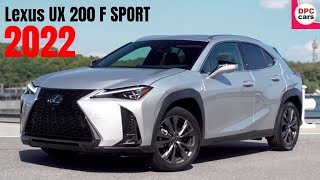 2022 Lexus UX 200 F SPORT in Platinum Silver with Red Interior [upl. by Cheung]